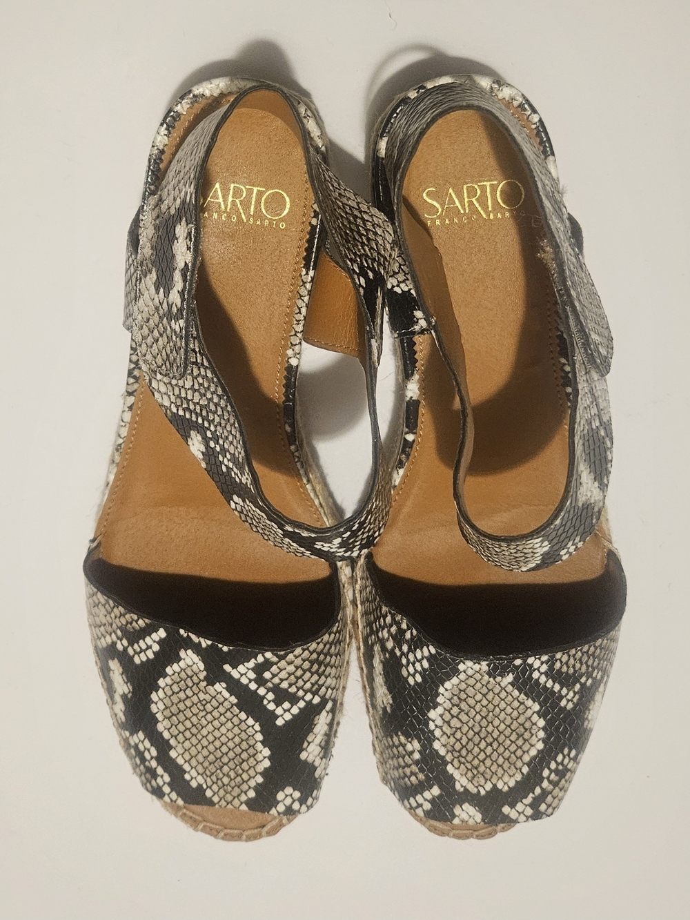 Franco Sarto Platform Espadrille Sandal, Size 11